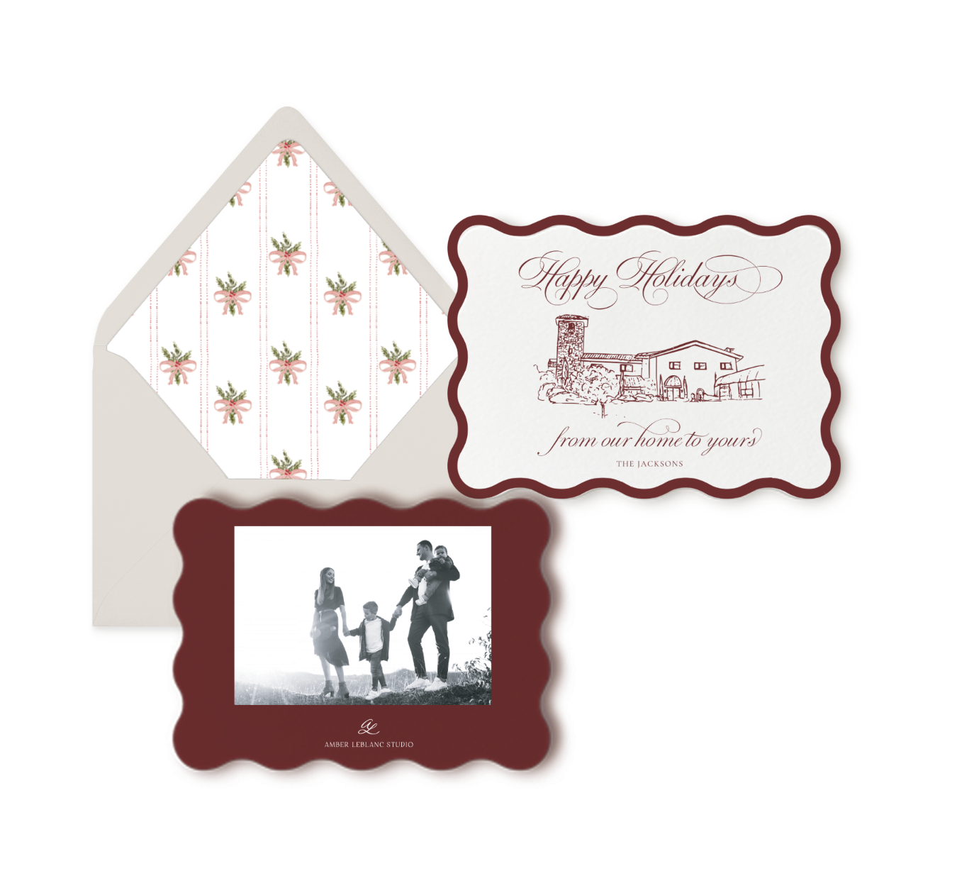 From Our Home To Yours (Custom Home Illustration)