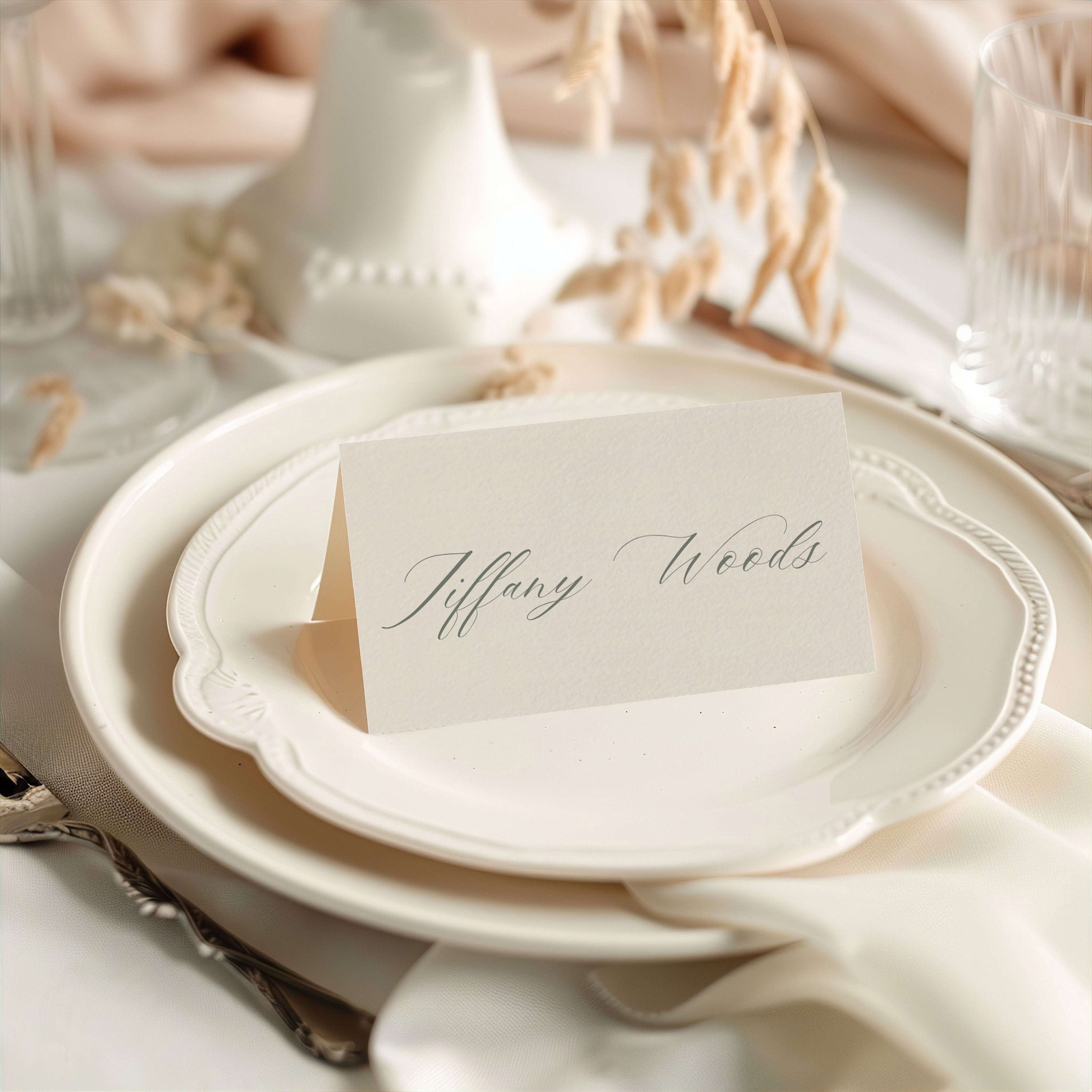 Place Cards Semi-Custom Collections