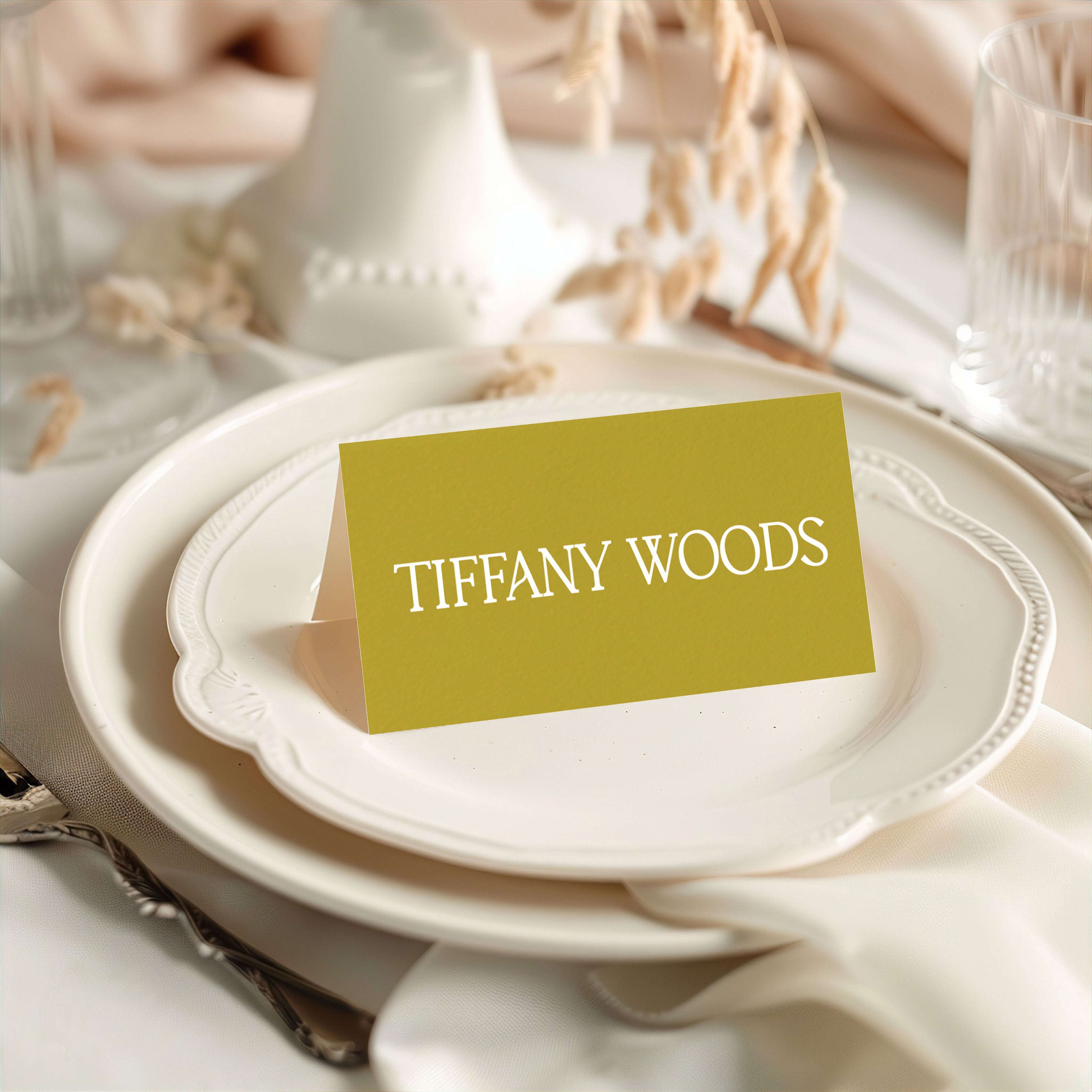 Place Cards Semi-Custom Collections
