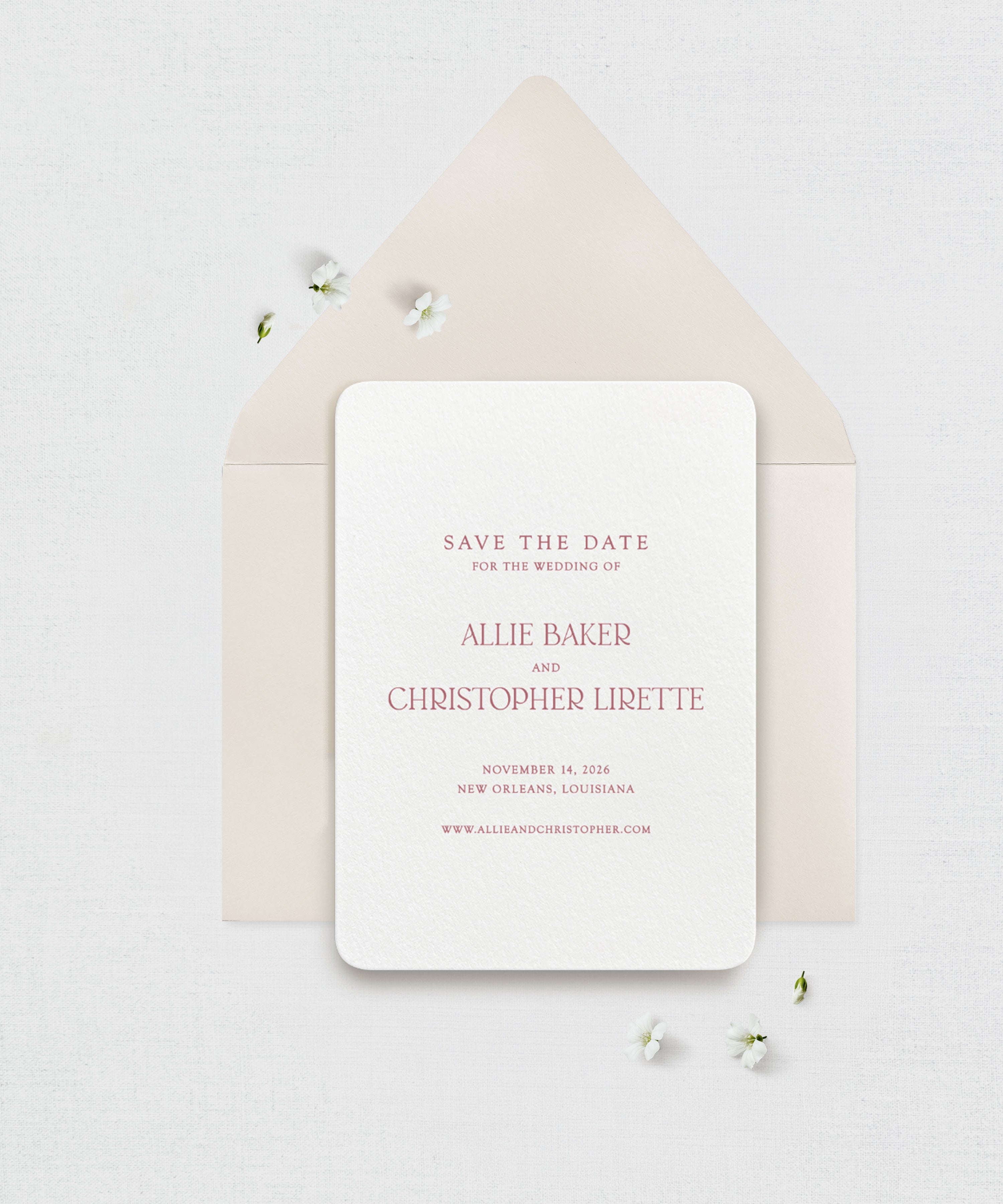 Save the Date - The Florentine Pavone Edit Semi-Custom Collections