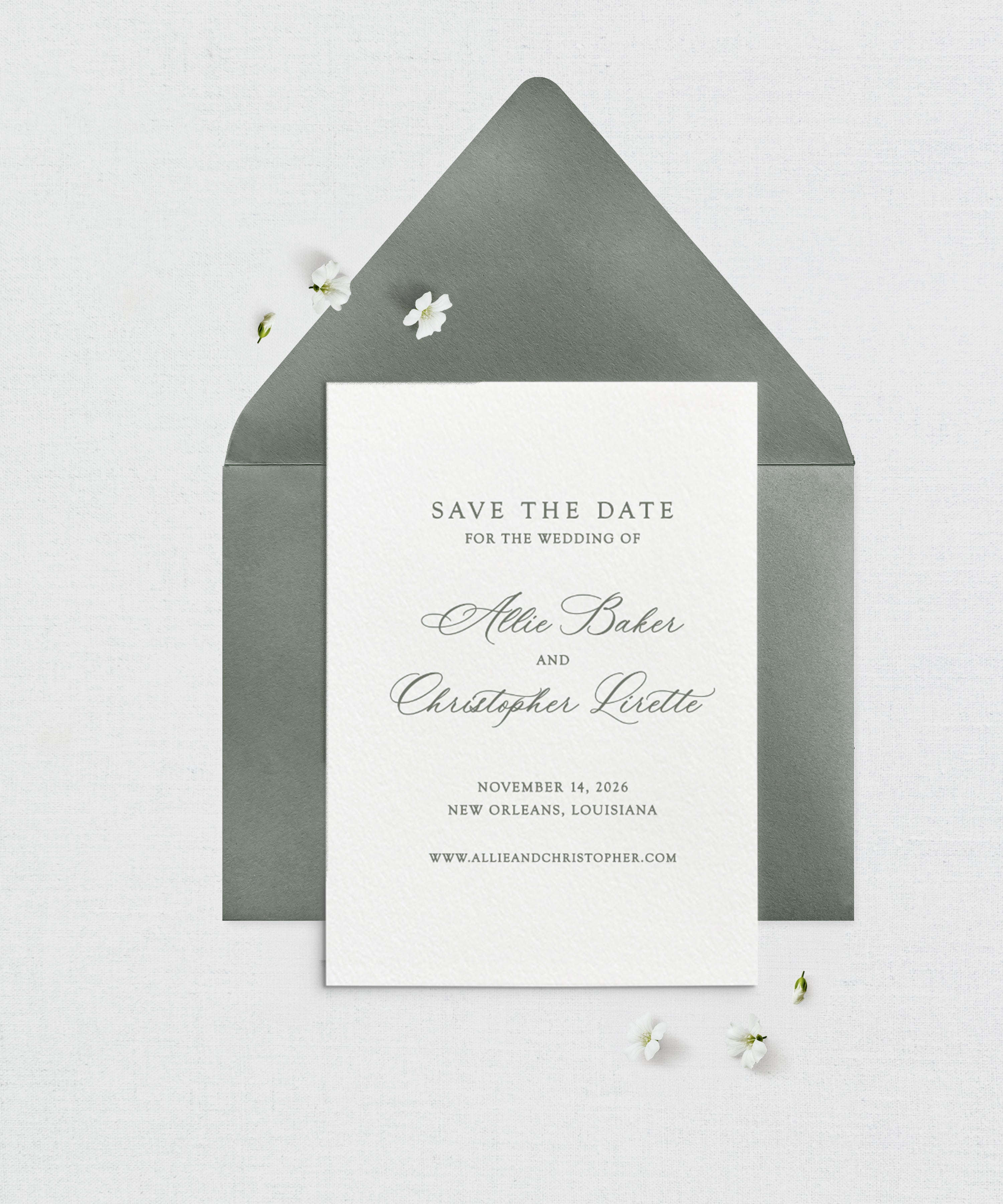 Save the Date - The Heirloom Border Edit Semi-Custom Collections