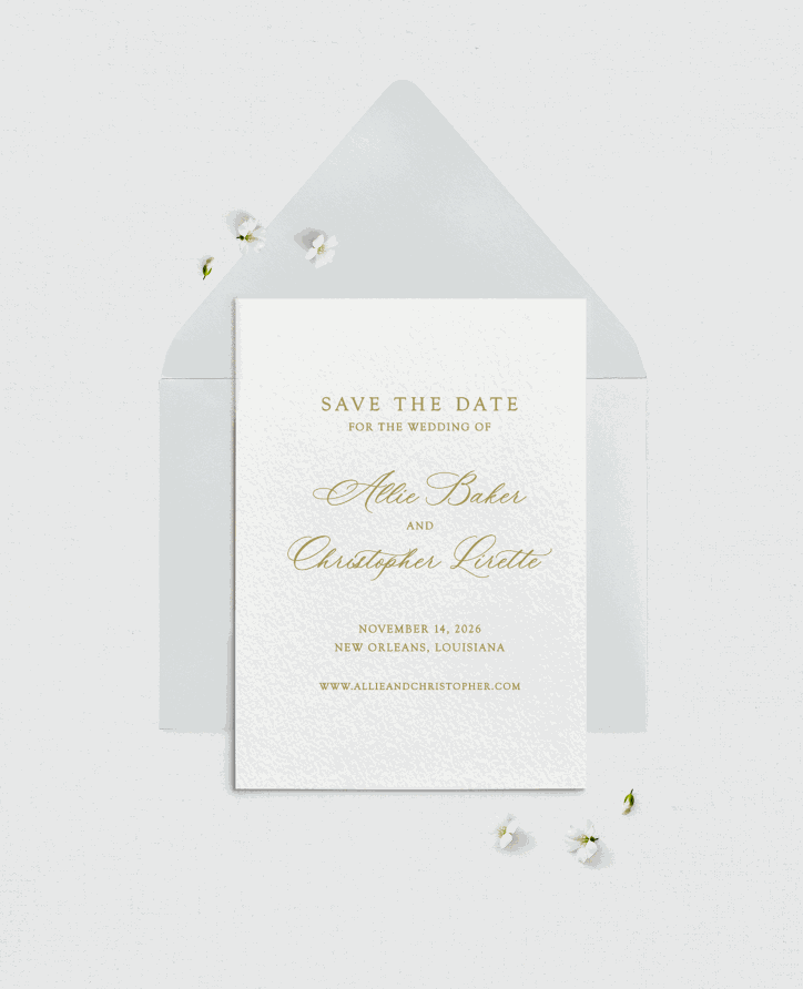 Save the Date - The Seraphina Signature Edit Semi-Custom Collections