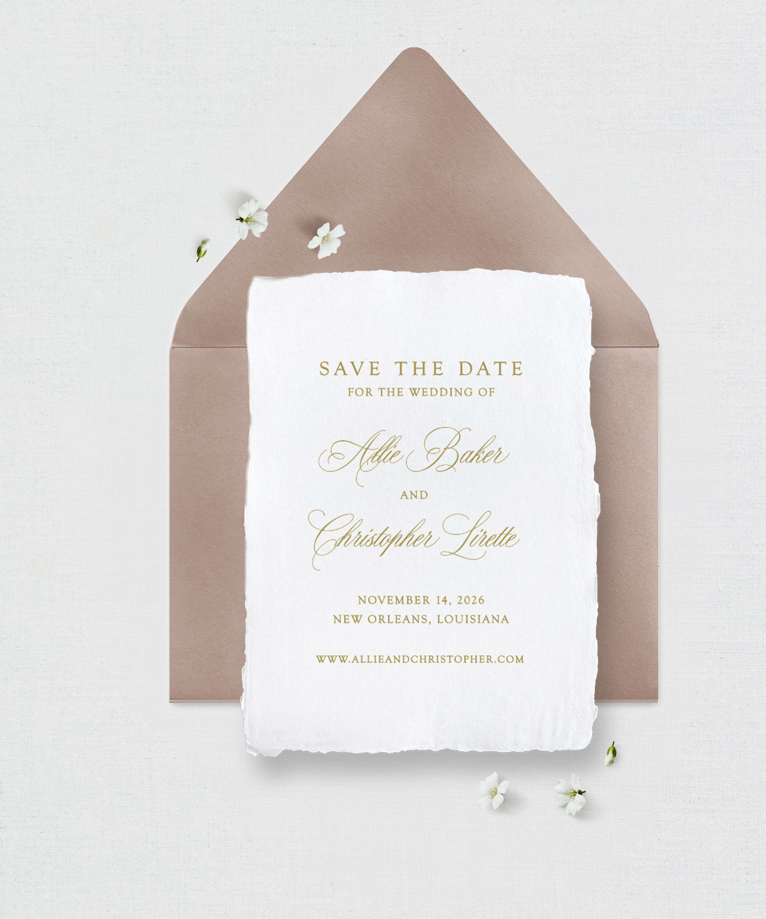 Save the Date - The Venue Edit Semi-Custom Collections