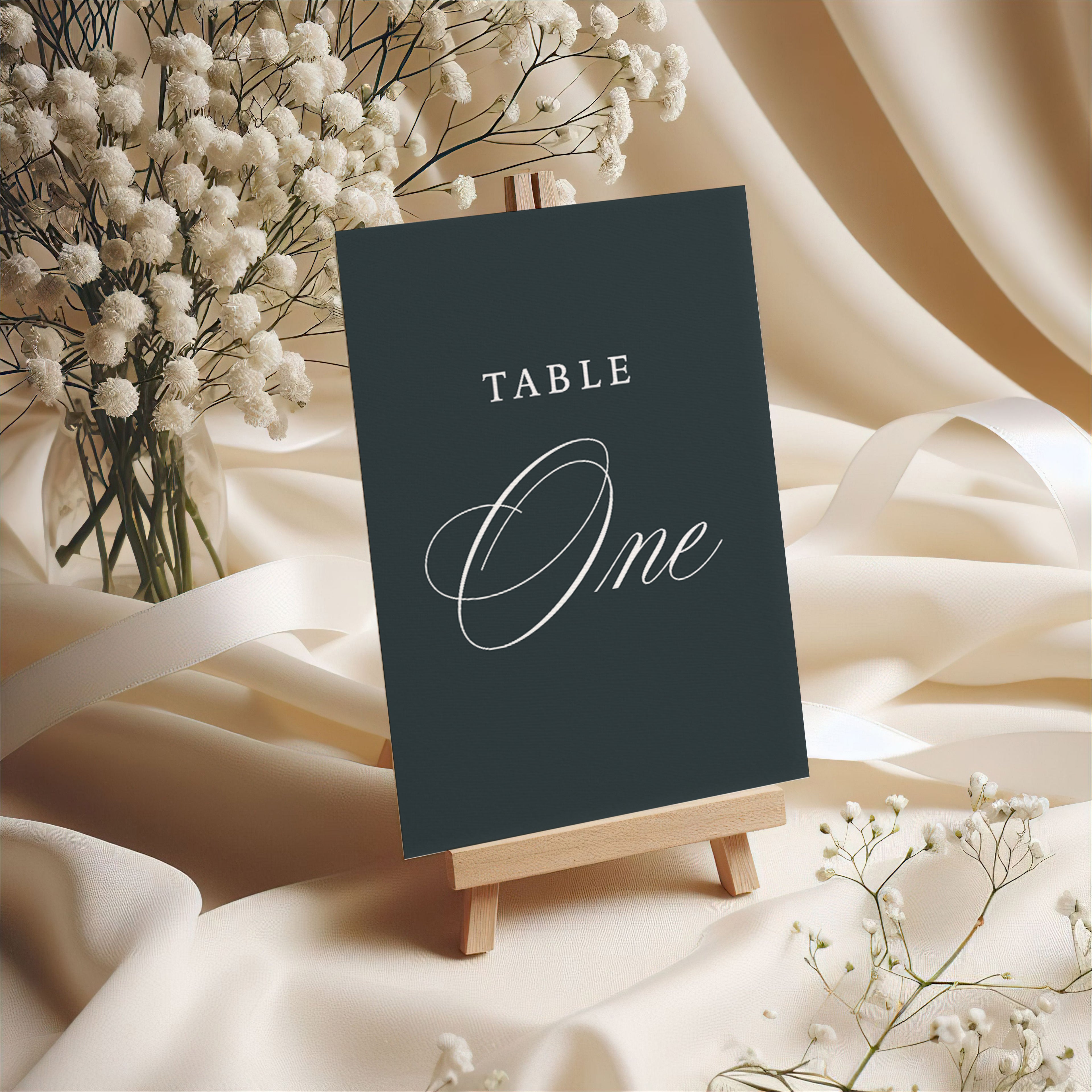 Wedding Table Numbers - The Venue Edit