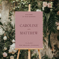 Wedding Welcome Sign - The Florentine Pavone Edit