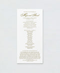 Wedding Program - The Hydrangea Garden Edit Semi-Custom Collections