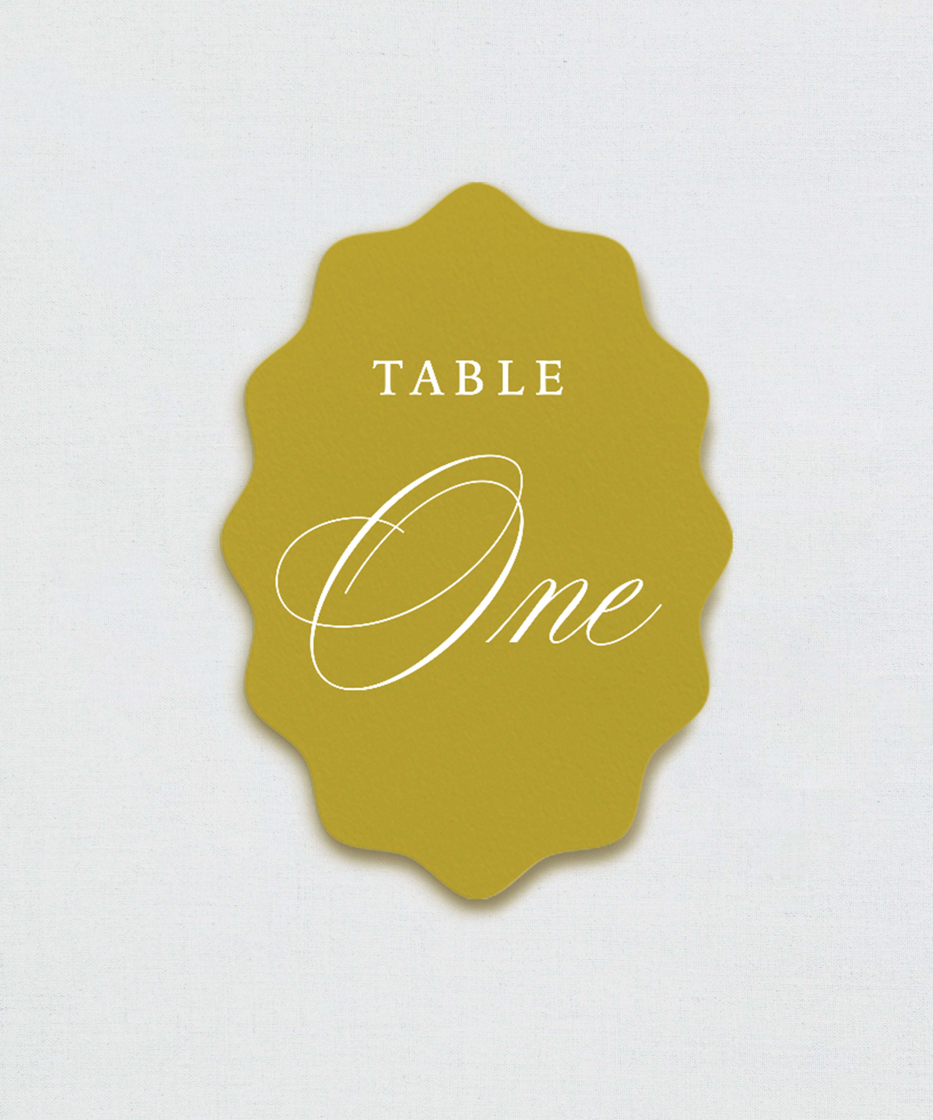 Wedding Table Numbers - The Florentine Pavone Edit Semi-Custom Collections