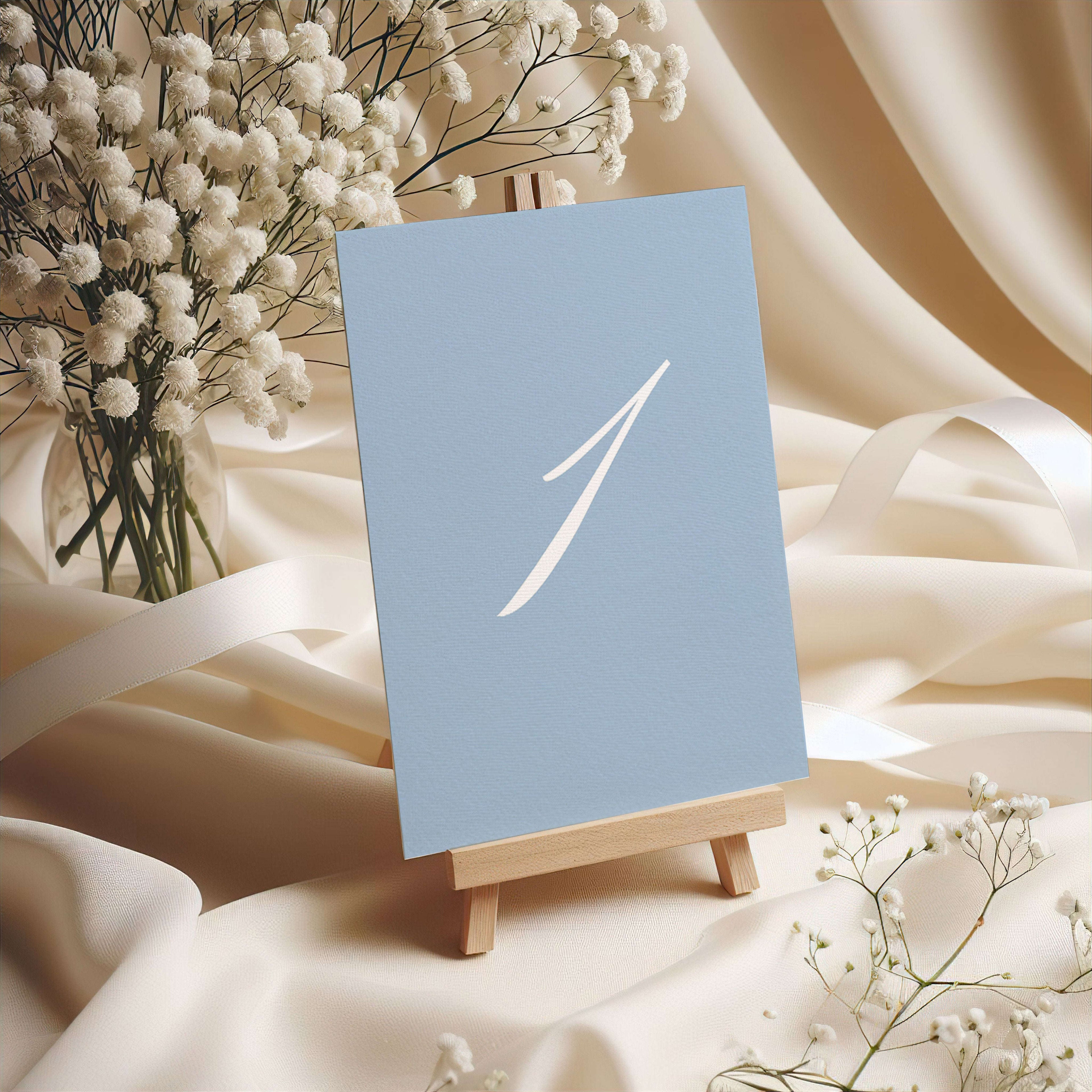 Wedding Table Numbers - The Hydrangea Garden Edit Semi-Custom Collections