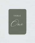 Wedding Table Numbers - The Tuscan Palm Edit Semi-Custom Collections
